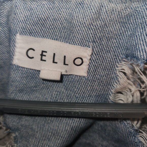 Cello womens jean jacket size small - Picture 2 of 4